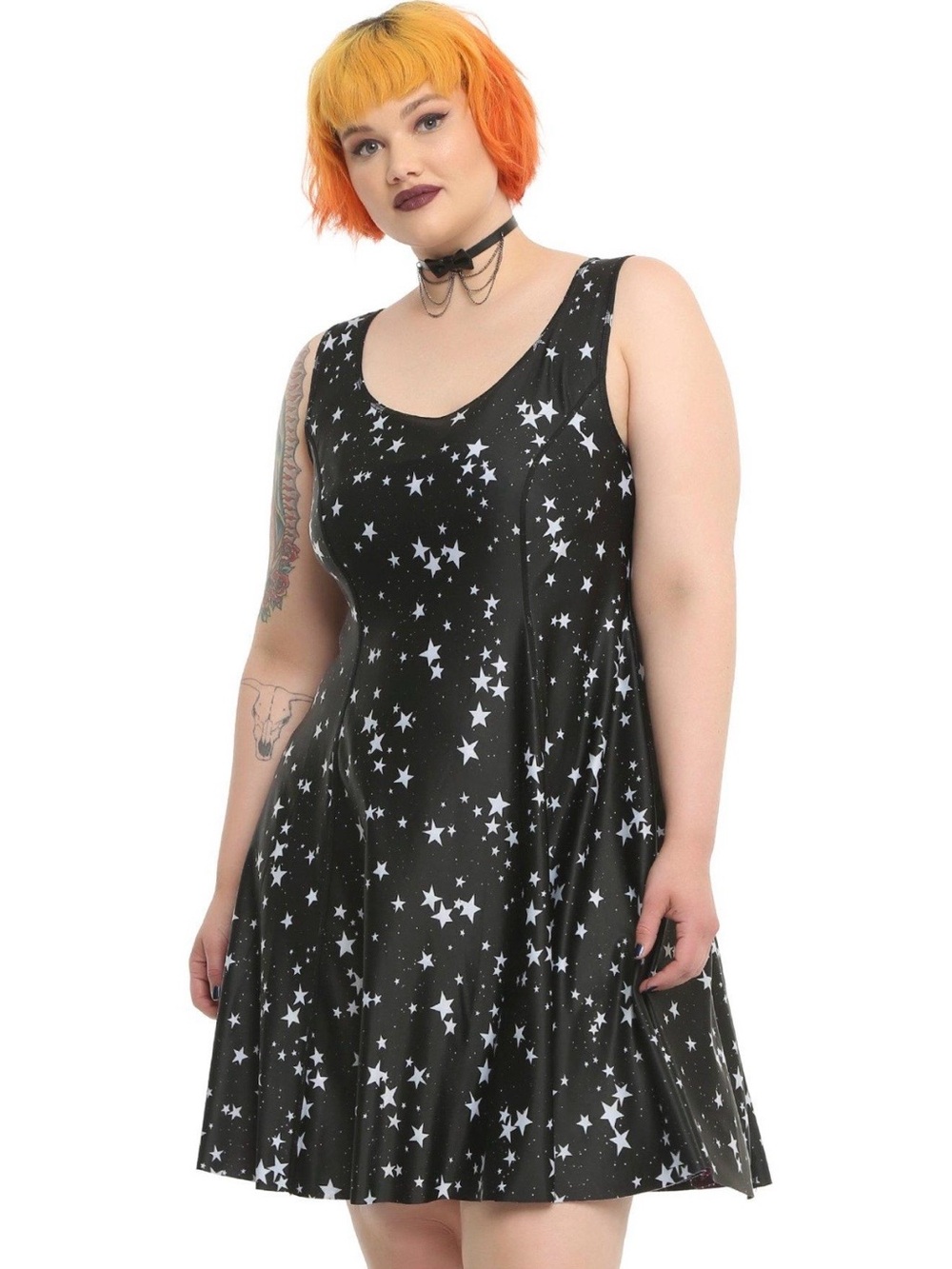 Hot Topic Reversible Galaxy Star Dress size 5 5x NWT ⭐️🪐💜